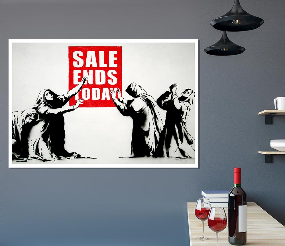 Homage To The Sales Print Poster Wall Art