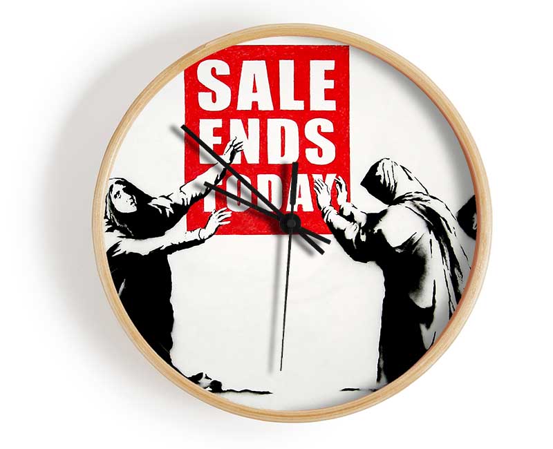 Homage To The Sales Clock - Wallart-Direct UK