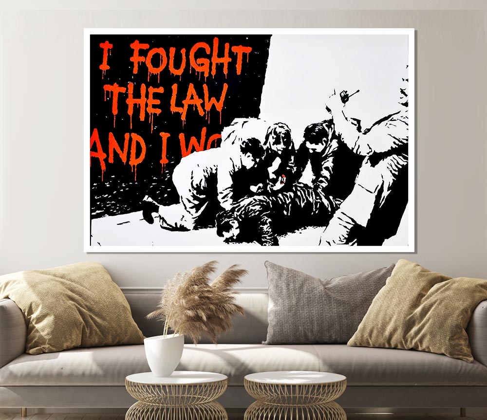 I Fought The War And I Print Poster Wall Art