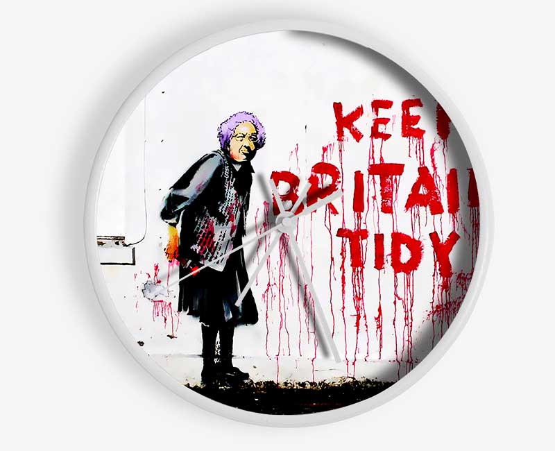 Keep Britain Tidy Clock - Wallart-Direct UK