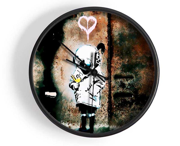 Love Tank Girl Clock - Wallart-Direct UK