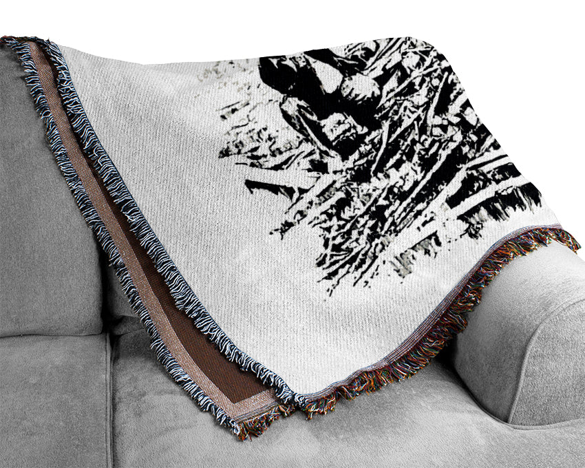 Media Hunter Woven Blanket