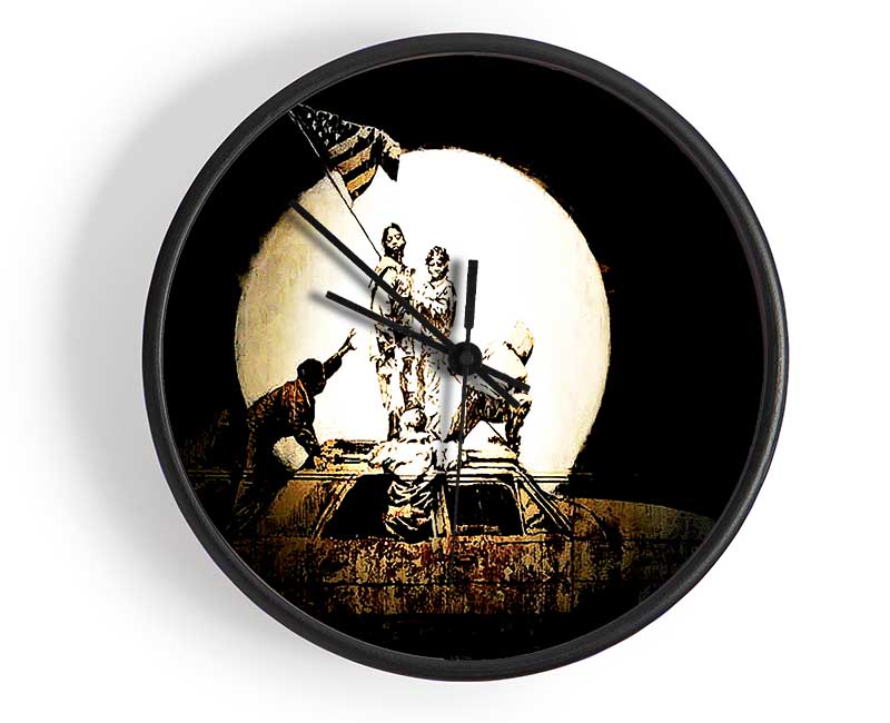 Night Soldiers Clock - Wallart-Direct UK