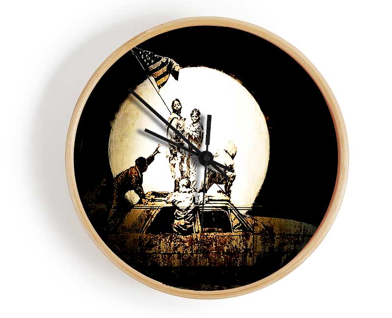 Night Soldiers Clock - Wallart-Direct UK