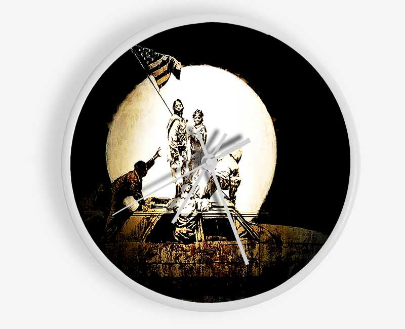 Night Soldiers Clock - Wallart-Direct UK