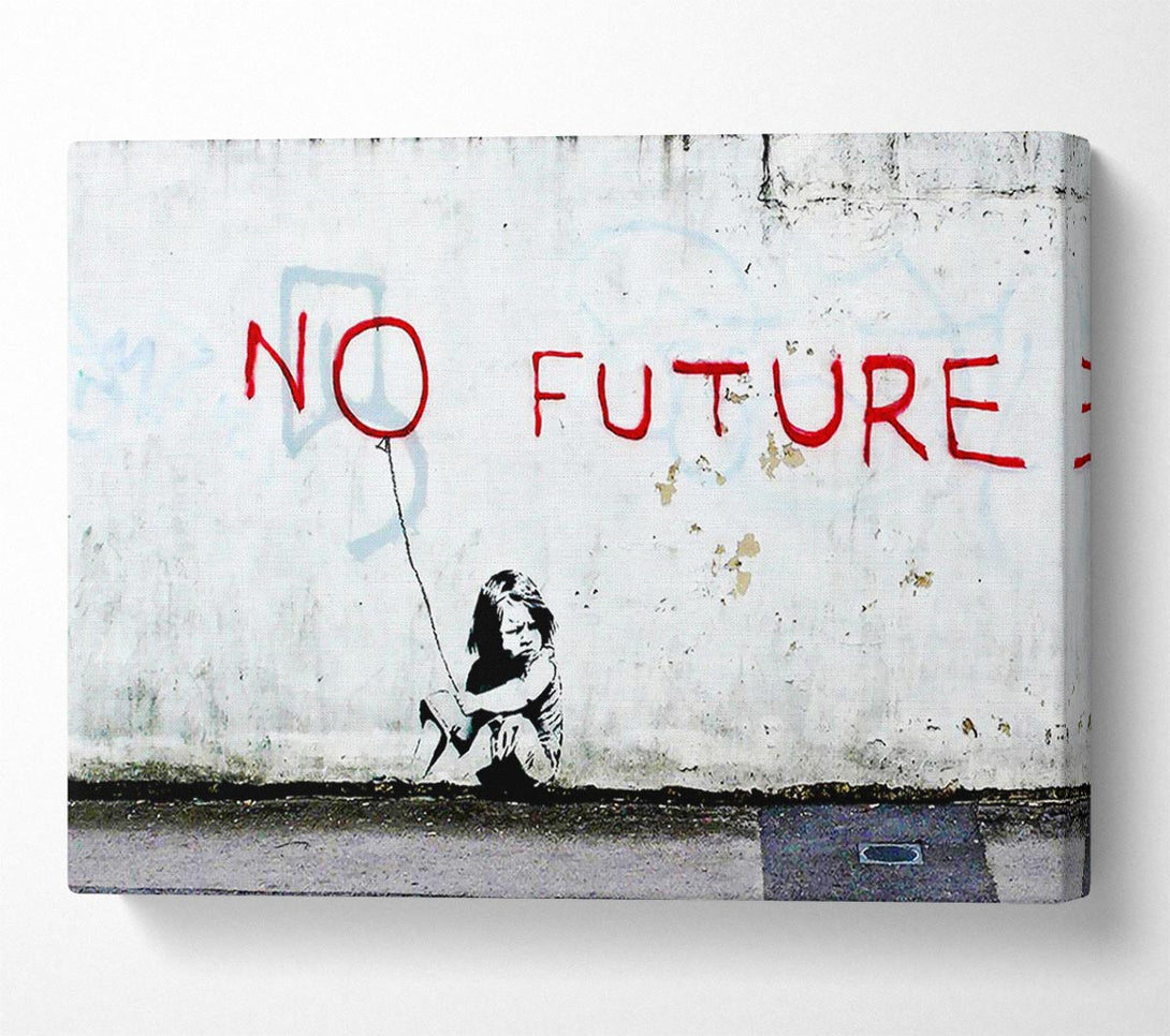 Picture of No Future Balloon Canvas Print Wall Art