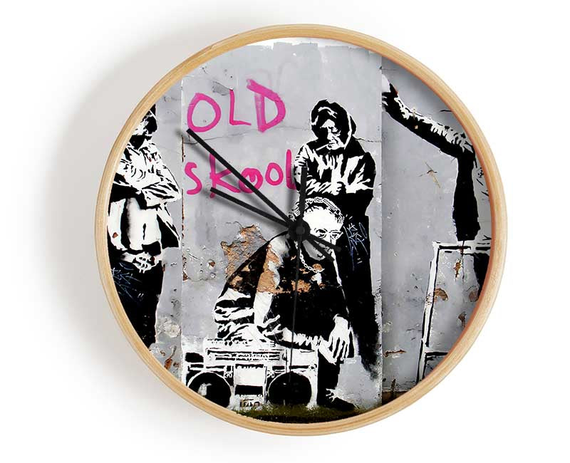 Old Skool Clock - Wallart-Direct UK