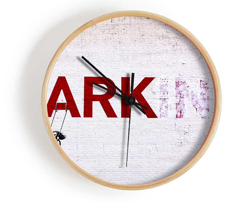 Park Or Parking Clock - Wallart-Direct UK