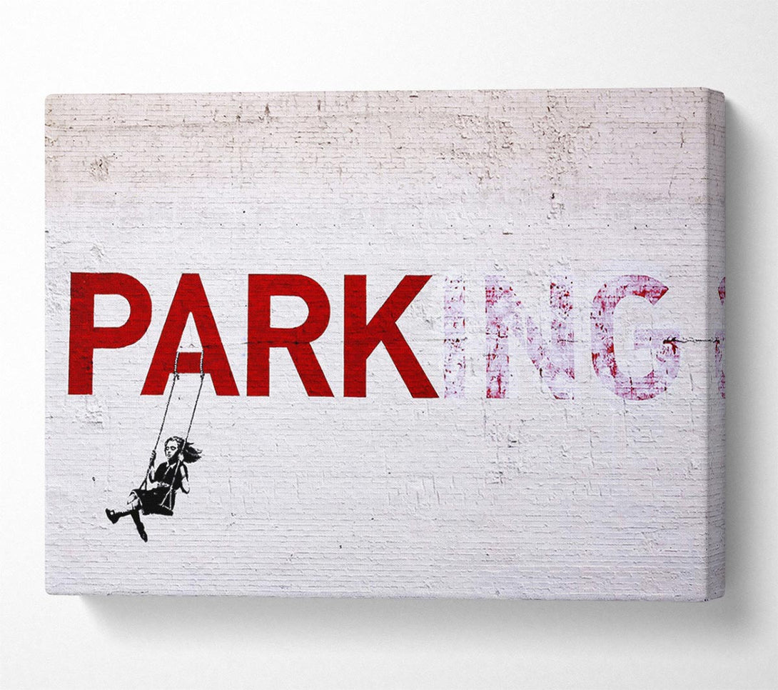 Picture of Park Or Parking Canvas Print Wall Art