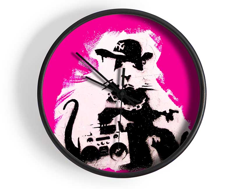 Pimp Rat Clock - Wallart-Direct UK