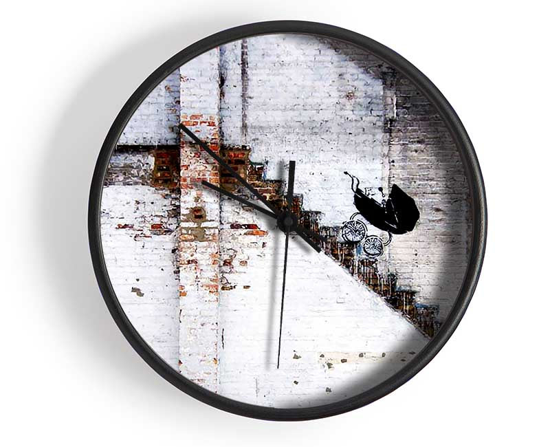 Pram Wars Clock - Wallart-Direct UK