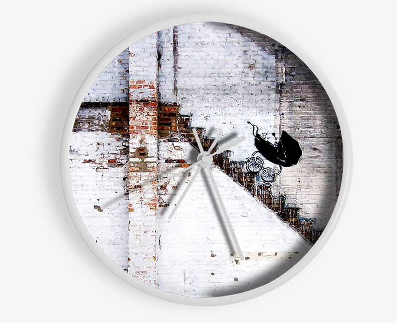 Pram Wars Clock - Wallart-Direct UK