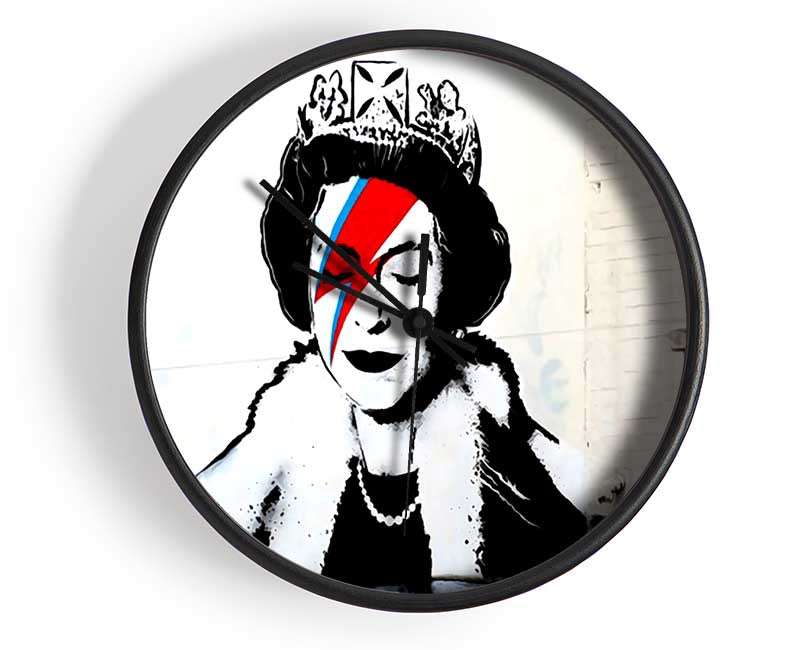 Queen Ziggy Clock - Wallart-Direct UK