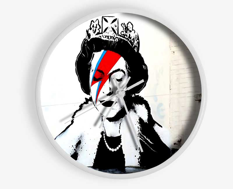 Queen Ziggy Clock - Wallart-Direct UK