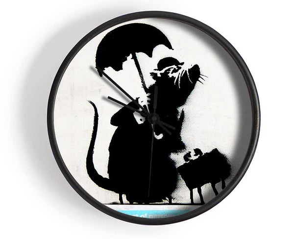 Rat Box Clock - Wallart-Direct UK