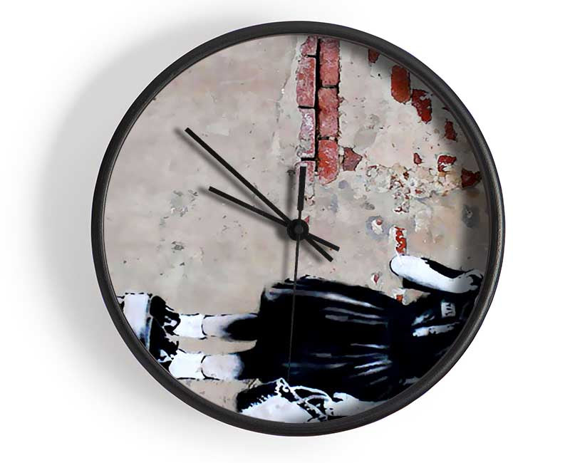 Scardie Cat Clock - Wallart-Direct UK