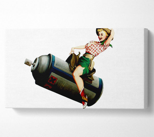 Spray Can Cowgirl