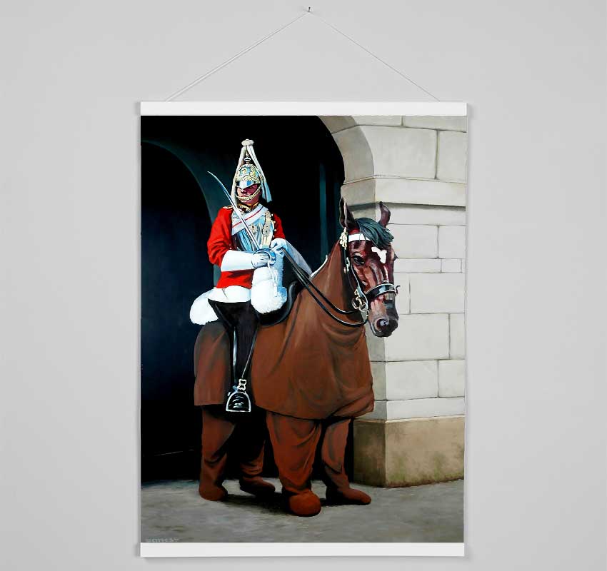 The Queens Guards Hanging Poster - Wallart-Direct UK