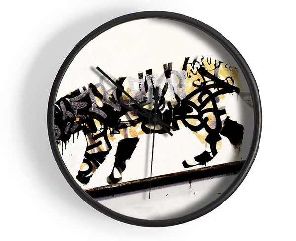 Tiger Clock - Wallart-Direct UK