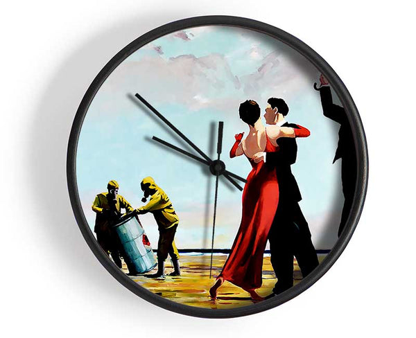 Toxic Waste Dance Clock - Wallart-Direct UK