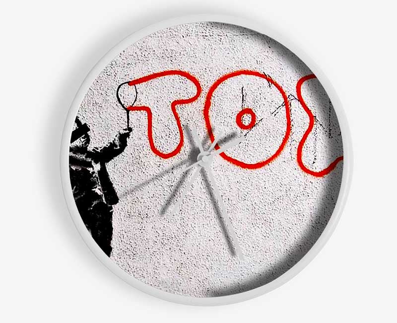 Toxic Clock - Wallart-Direct UK