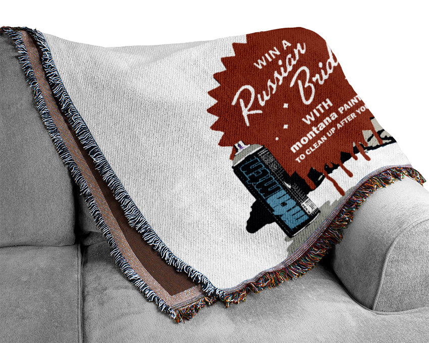 Win A Russian Bride Woven Blanket