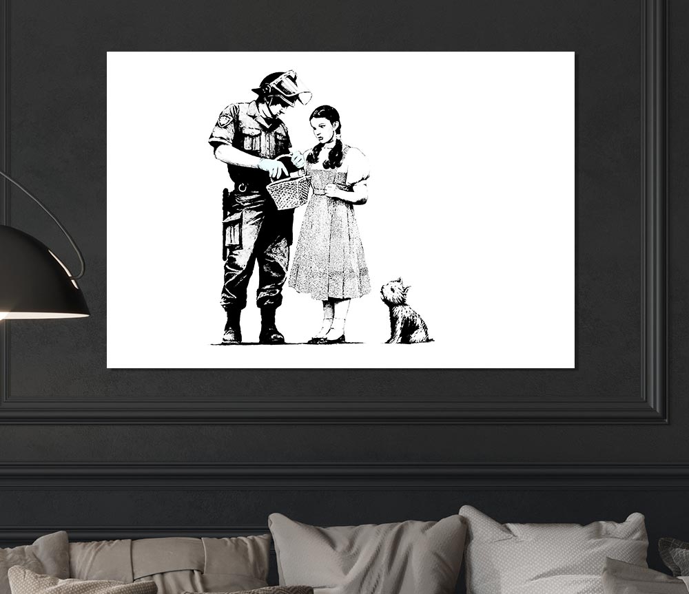 Wizard Of Oz Dorothy Lost Print Poster Wall Art