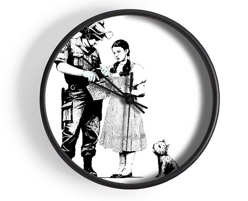 Wizard Of Oz Dorothy Lost Clock - Wallart-Direct UK