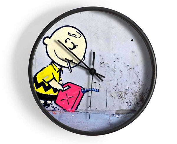 Charlie Brown Clock - Wallart-Direct UK