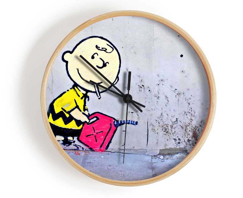 Charlie Brown Clock - Wallart-Direct UK