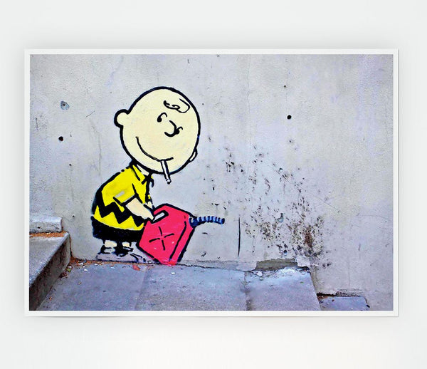 Charlie Brown Print Poster Wall Art