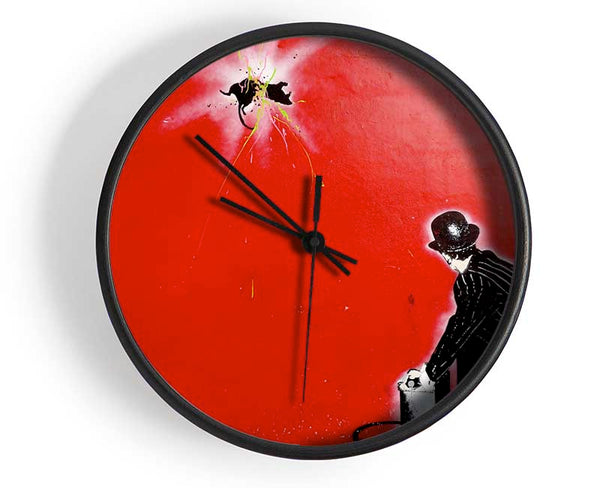 Splatter Clock - Wallart-Direct UK