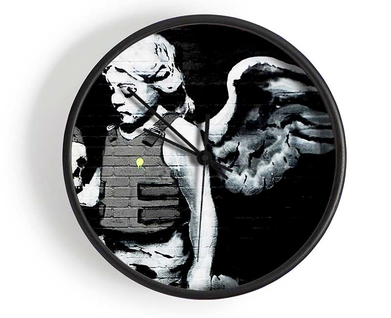 Angel Skull Clock - Wallart-Direct UK