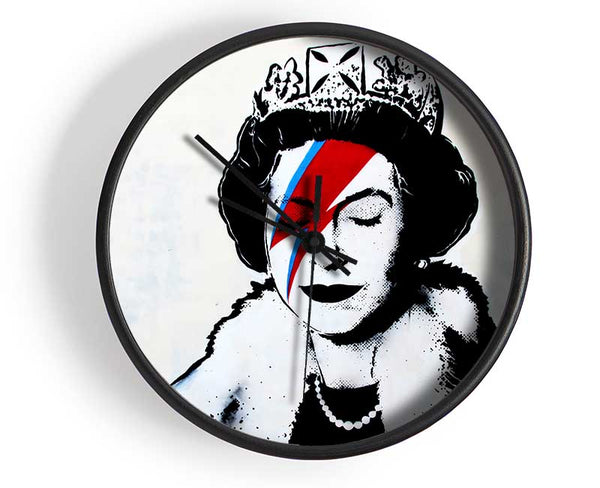 Queen Bowie Clock - Wallart-Direct UK