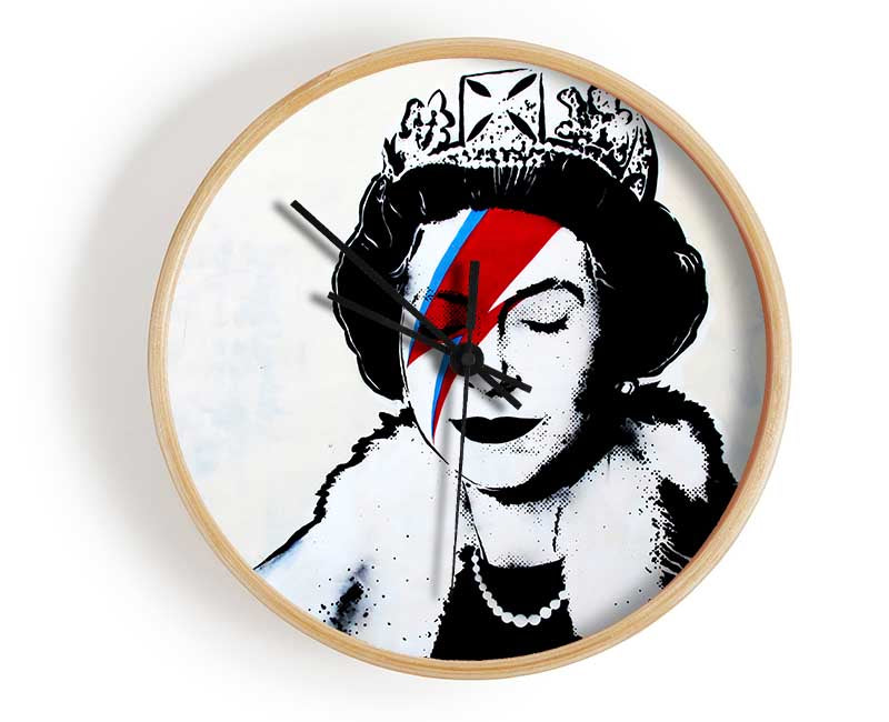 Queen Bowie Clock - Wallart-Direct UK