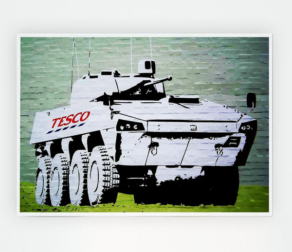 Tesco Army Print Poster Wall Art