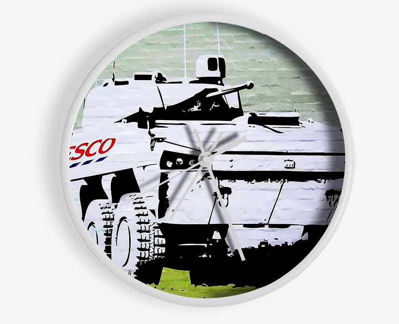 Tesco Army Clock - Wallart-Direct UK