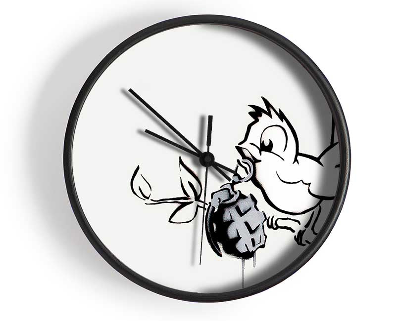 Bird Granade Clock - Wallart-Direct UK