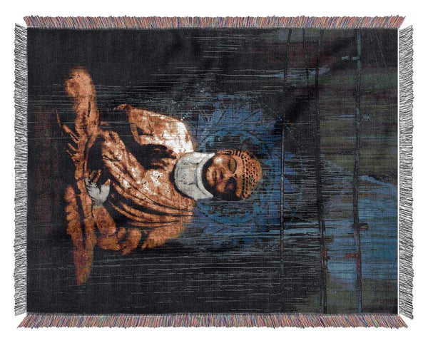 Buddha Woven Blanket