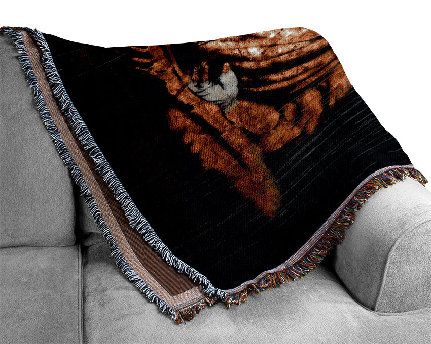 Buddha Woven Blanket