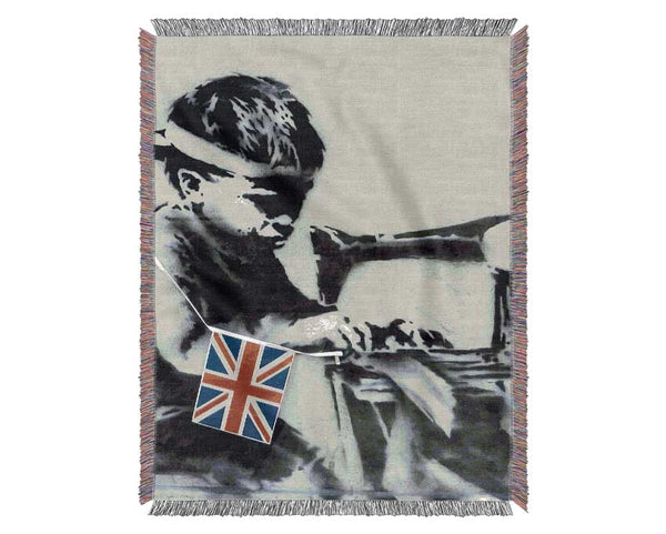 Child Labour Woven Blanket