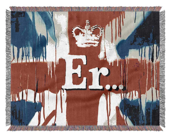 Er Flag Woven Blanket