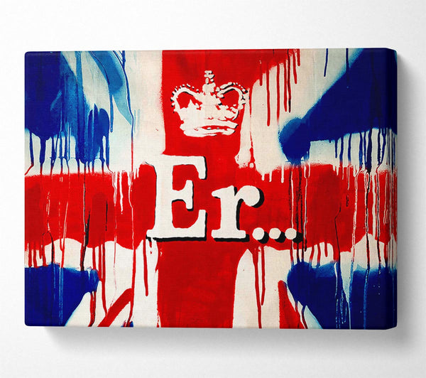 Picture of Er Flag Canvas Print Wall Art