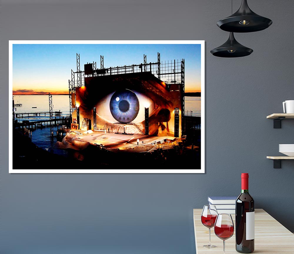 Eye Watching You Print Poster Wall Art