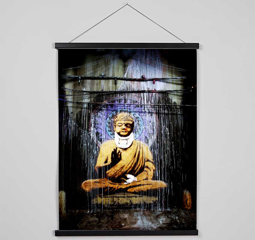 Injured Buddha Hanging Poster - Wallart-Direct UK