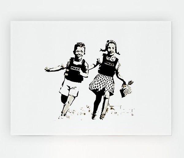 Jack And Jill White Print Poster Wall Art