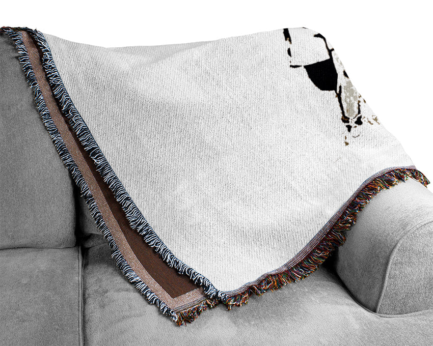 Jack And Jill White Woven Blanket