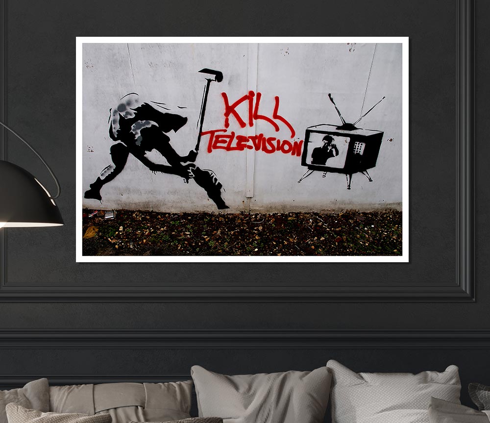 Kill Tv Print Poster Wall Art