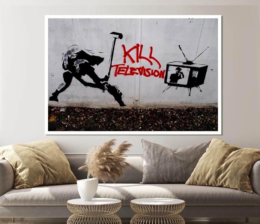 Kill Tv Print Poster Wall Art