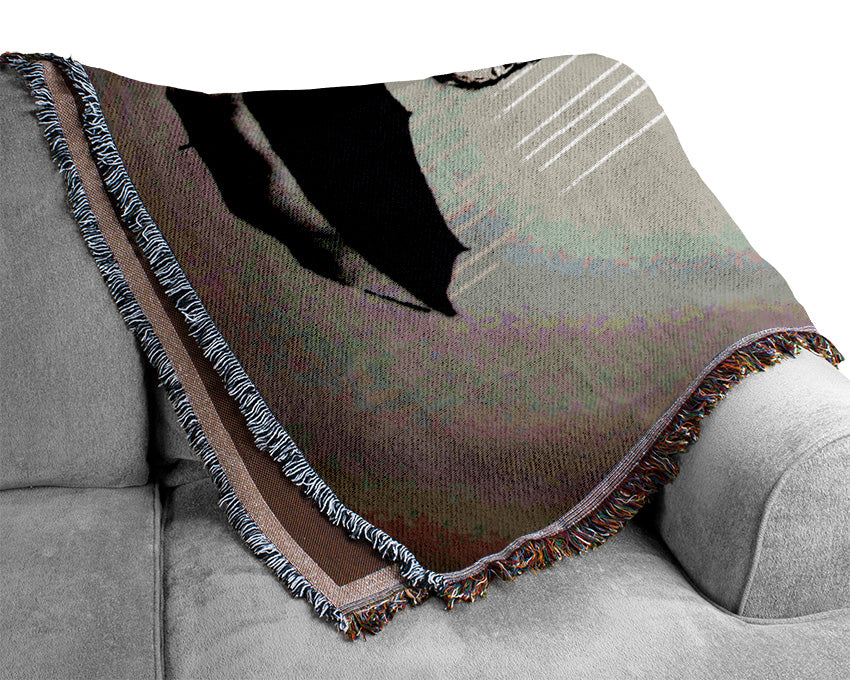 Liquid Rain Woven Blanket